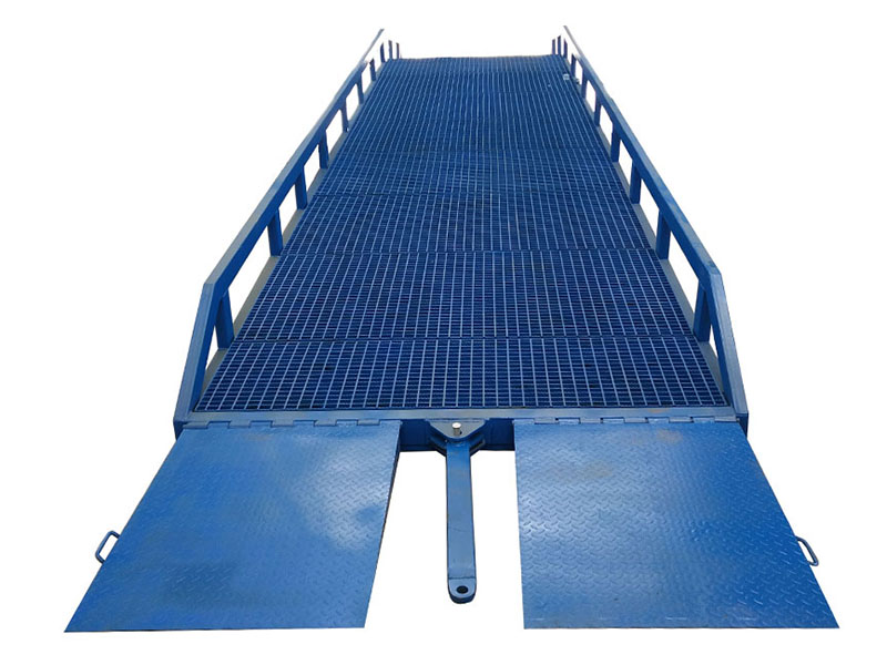 6T/8T/10T Movable Hydraulic Dock Leveler Mobile Yard Ramp