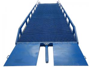 6T/8T/10T Movable Hydraulic Dock Leveler Mobile Yard Ramp